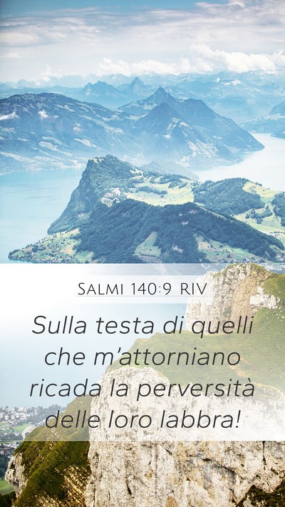 Salmi 140:9 RIV Bible Verse Image