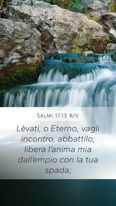 Salmi 17:13 RIV Bible Verse Image