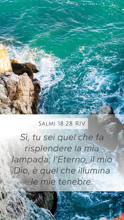 Salmi 18:28 RIV Bible Verse Image