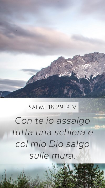 Salmi 18:29 RIV Bible Verse Image
