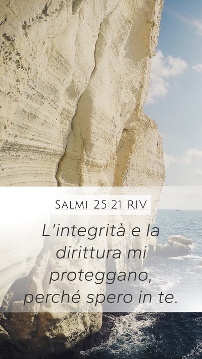 Salmi 25:21 RIV Bible Verse Image
