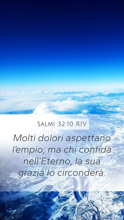 Salmi 32:10 RIV Bible Verse Image