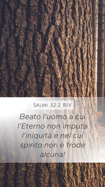 Salmi 32:2 RIV Bible Verse Image