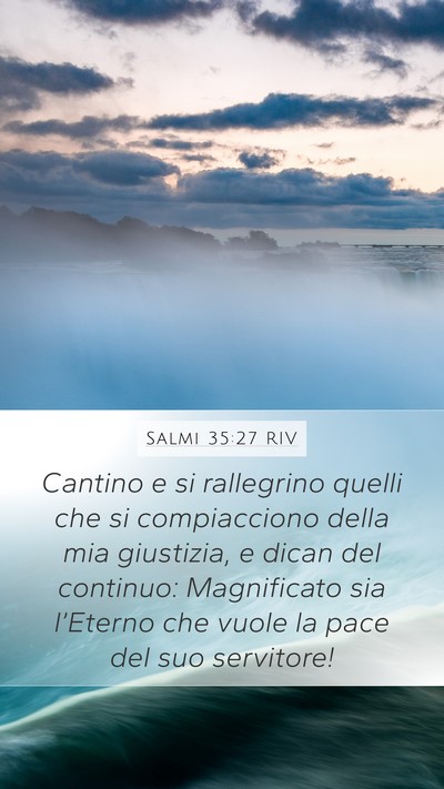Salmi 35:27 RIV Bible Verse Image