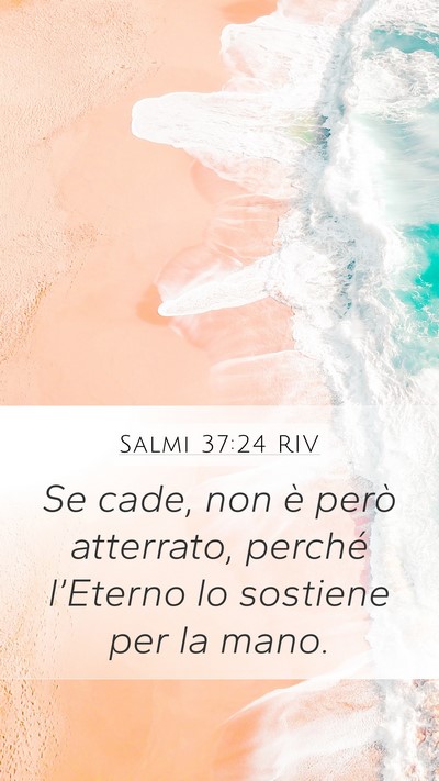 Salmi 37:24 RIV Bible Verse Image