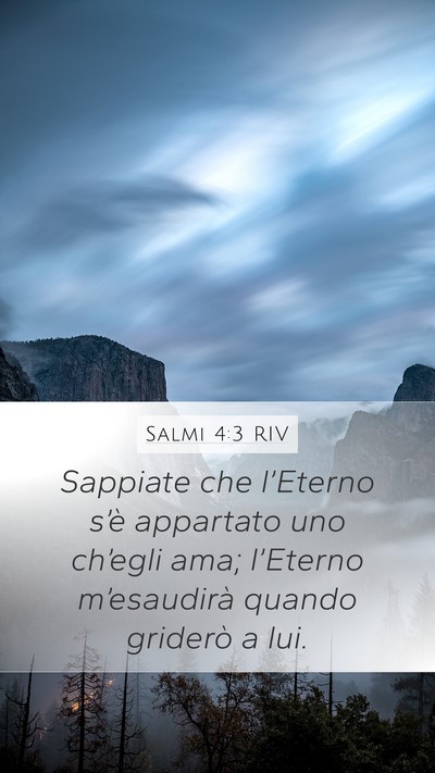 Salmi 4:3 RIV Bible Verse Image