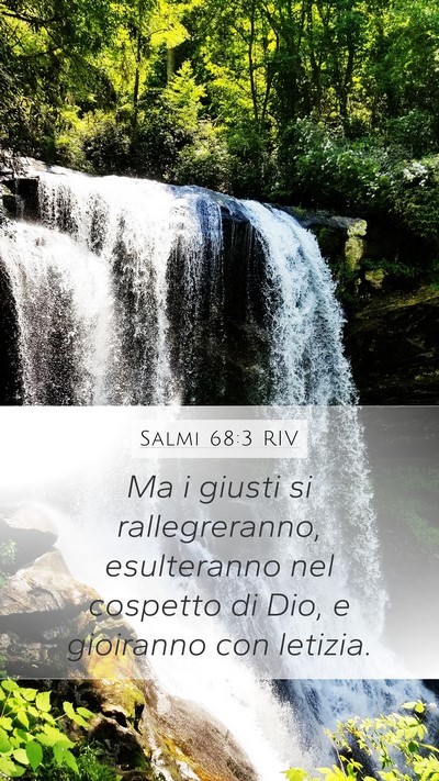 Salmi 68:3 RIV Bible Verse Image
