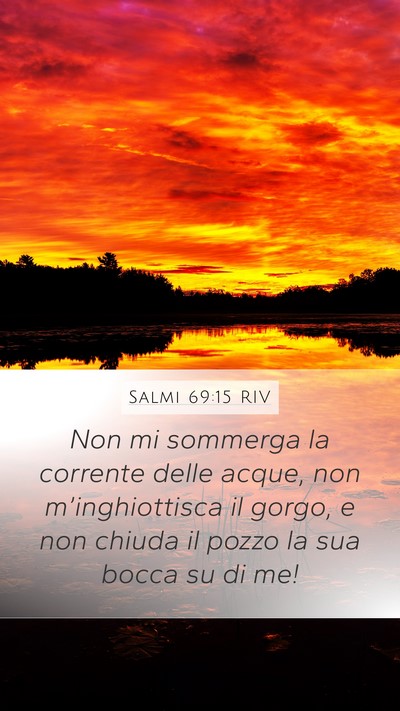 Salmi 69:15 RIV Bible Verse Image