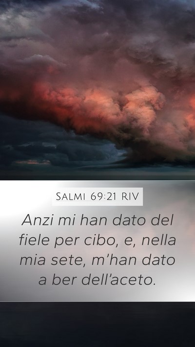 Salmi 69:21 RIV Bible Verse Image