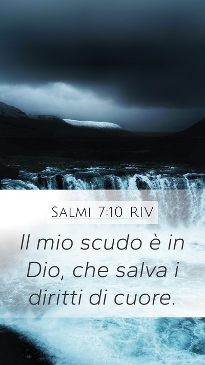 Salmi 7:10 RIV Bible Verse Image