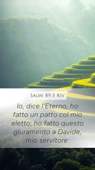 Salmi 89:3 RIV Bible Verse Image