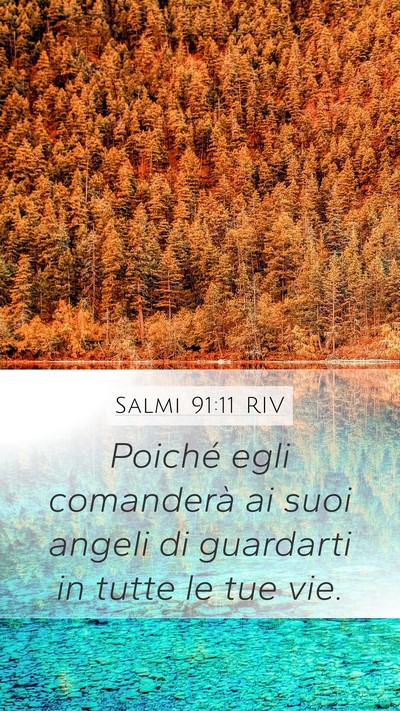 Salmi 91:11 RIV Bible Verse Image