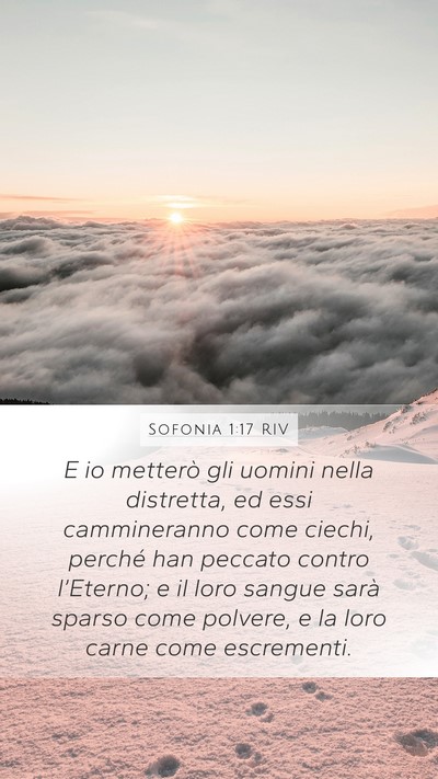 Sofonia 1:17 RIV Bible Verse Image