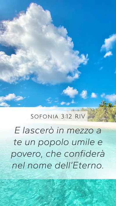 Sofonia 3:12 RIV Bible Verse Image