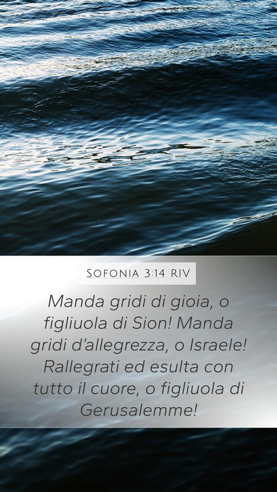 Sofonia 3:14 RIV Bible Verse Image