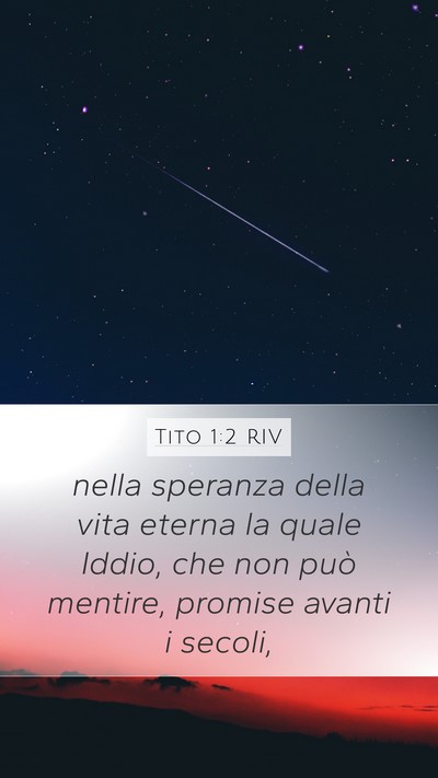 Tito 1:2 RIV Bible Verse Image