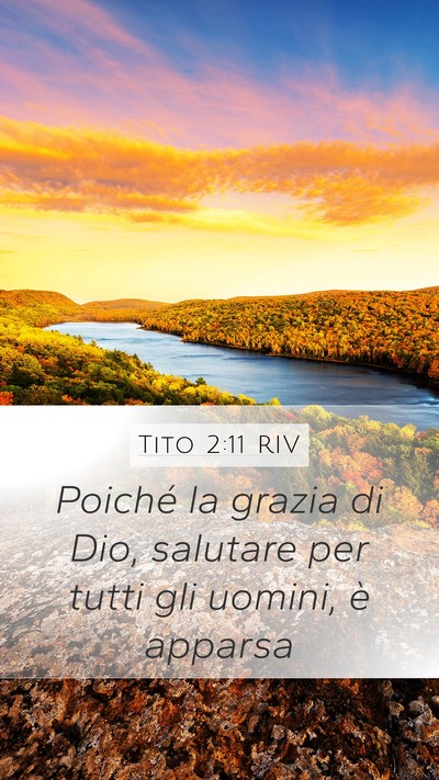 Tito 2:11 RIV Bible Verse Image