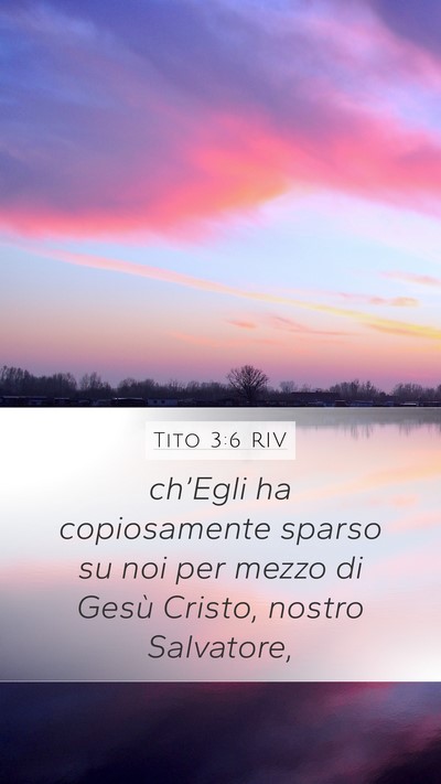 Tito 3:6 RIV Bible Verse Image