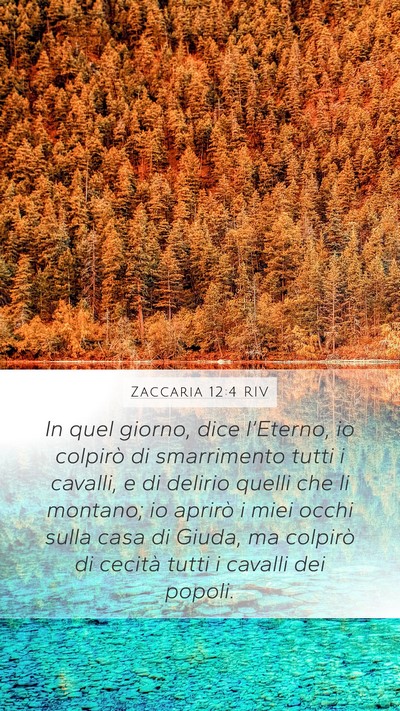 Zaccaria 12:4 RIV Bible Verse Image